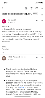 It takes about seven to 10 days for your passport renewal application to go live in the online passport status system. Learn From My Experience How To Avoid This 5 Week And Counting Passport Renewal Saga