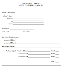 Photography Contract 7 Free Pdf Download Photography Contract Wedding Photography Contract Template Photography Jobs