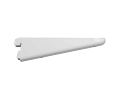 Se det store udvalg af reoler arbejdsborde hos bauhaus. Hyldeknaegt T Rack System 17 Cm Hvid Jem Fix