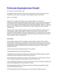 Maybe you would like to learn more about one of these? Pedoman Kepengurusan Masjid Doc