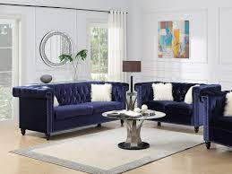 Usually ships within 6 to 10 days. Heather Blue Sofa Love U151 Blue Living Room Sets Price Busters Furniture