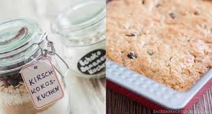 Sie können die einzelnen lebensmittel nämlich in verschiedenen schichten anordnen. Kuchen Backmischungen Im Glas Backen Macht Glucklich