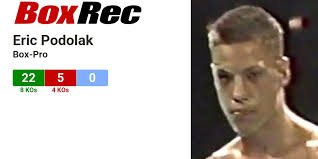 BoxRec: Eric Podolak