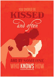 Gone With The Wind Poster Movie Illustration Romantic Quote You Should Be Kissed And Often And By Someone Who Know How Movie Quote Poster Gone With The Wind Wind Quote Movie