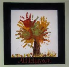 Diy Anleitungen Herbst Handwerk Herbstbastelprojekte Handabdruck Kunst