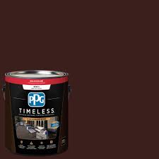 These shades can be found in existing: Ppg Timeless 1 Gal Tsc 10 Mahogany Solid Color Exterior Wood Stain Tsc 10 01 The Home Depot