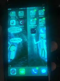 It is very easy to do, simply visit the how to change. This Iphone Glitch Makes My Wallpaper 10x Better Rickandmorty