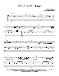 Home Sweet Home Sheet Music Digital Sheet Music Piano Sheet Music