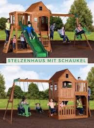 Hill Crest Stelzenhauser Inkl Schaukels Stelzenhaus Mit Schaukel Stelzenhaus Stelzenhaus Kinder