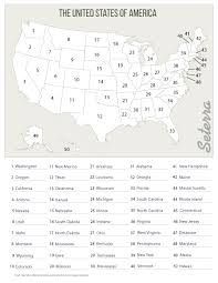 Be ready to answer any question about geography. The U S 50 States Printables Map Quiz Game