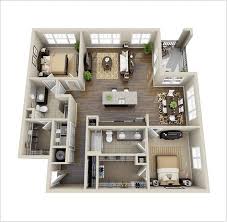 10 Fantastische Zwei Zimmer Wohnung 3d Grundrisse Grundriss Wohnung Wohnung Zwei Zimmer Wohnung