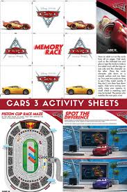 Cars 3 Activity Sheets Free Printables Activity Sheets Activities Star Wars Love