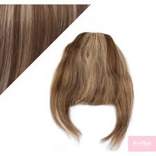 As they say, ombre is here to stay! you should definitely try the warm caramel blonde highlights on your brown hair to shine away! Clip In Bang Fringe Human Hair Remy Dark Brown Blonde Hair Extensions Hotstyle