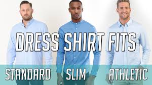 Designed by athlete for athletes. Slim Fit Vs Standard Vs Athletic Fit Dress Shirts Finding The Right Fit Youtube