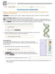 Maybe you would like to learn more about one of these? Building Dna Gizmo Answer Key Pdf Building Dna Gizmo Pdf Kiera Jones Name Date Student Exploration Building Dna Vocabulary Double Helix Dna Enzyme Mutation Nitrogenous Base Nucleoside Course Hero Answer
