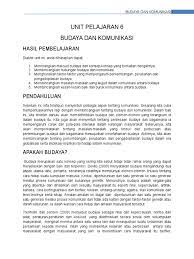 2 keunikan warisan masyarakat alam melayu keunikan warisan sistem pemerintahan beraja amalan beragama kegiatan ekonomi kebijaksanaan pemerintah perkembangan sosiobudaya. Tajuk 6 Budaya Dan Komunikasi 2