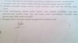 Gerak sosial (mobilitas sosial) adalah perubahan, pergeseran, peningkatan, ataupun penurunan jadi, mobilitas sosial adalah perpindahan posisi seseorang atau sekelompok orang dari lapisan. 9 Berikan Contoh Faktor Pendorong Mobilitas Sosial Pada Penyebab Structral B10 Sebutkan Cara Untuk Brainly Co Id