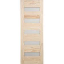 Porte Coulissante Pin Plaquee Pin Mexico H 204 X L 73 Cm Leroy Merlin Porte Coulissante Bois Porte Coulissante Porte Galandage