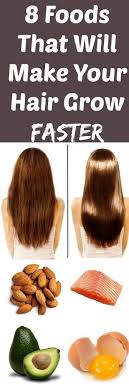 Can You Make Hair Grow Faster Are You Eating Enough Of These 8 Foods If Not It Could Be An Indicator As To Why Your Hair Isn T Growin Make Hair Grow Faster Grow Hair Faster Grow Long