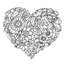 The spruce / wenjia tang take a break and have some fun with this collection of free, printable co. Pin By Saranda Smith On 1 Heart Coloring Pages Coloring Pages For Grown Ups Mandala Coloring Pages