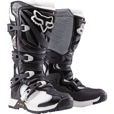 Fox Racing Comp 5 Womens Boots Black White 5 05029 018 176