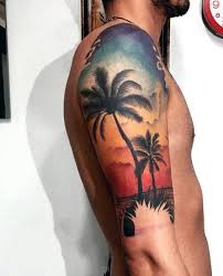 Top 113 Beach Tattoo Ideas 2020 Inspiration Guide Beach Tattoo Tree Sleeve Tattoo Tree Tattoo Men