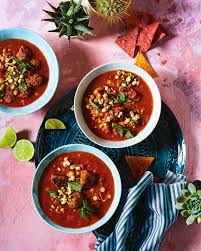 This soup is perfect for weeknights! Mexican Meatball Soup Hayden Quinn