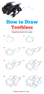 How To Draw Toothless From How To Train Your Dragon Really Easy Drawing Tutorial Httyd hiccup's discovery (female toothless's anger) (female toothless, and a timid male hiccup. how to draw toothless from how to train