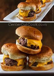 Juicy Mini Burgers With Special Sauce Recipe Mini Burgers Food Special Sauce