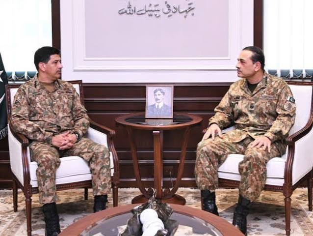 General Syed Aamer Raza calls on Field Marshal after assuming charge of CNSC