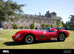 1958 Ferrari 196S Replica (415 UXY) al Wilton House Classic & Supercar  Show, Wiltshire, 2015 Foto stock