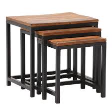 Little Tree Furniture Mary Rose Nest Of 3 Tables Occasional Tables Dining Room Tree Furniture Dining Room Table Table