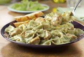 Campbell S Creamy Pesto Chicken Bow Ties Recipe Uses Cream Of Chicken This Is Great And Easy I Ad Food Network Recipes Creamy Pesto Chicken Pasta Recipes