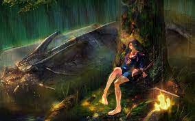 Tons of awesome tropical rainforest wallpapers to download for free. Dragons Rain Forest Fantasy Art Artwork Anime Girls 1920 1200 Wallpaper