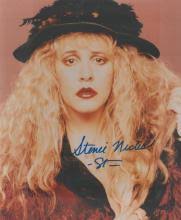 Sold at Auction: Stevie Nicks signed 10x8 colour photo. Stephanie Lynn Nicks  (born May 26, 1948) is an American