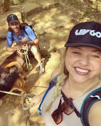 Apollo is fully vaccinated and finally free to roam! We decided to take him  to his sisters' favorite walking destination for his first walk  @turkeymountain. Big plus was seeing the new staircase.