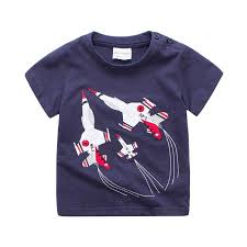 John Boyne The Boy At The Top Of The Mountain Lastest Style Boys Blue Round Neck Rocket Embroidery Wholesale Printed Super Soft Cotton T Shirts Cheap T Shirts The Cheap Shirts Cheap T Shirts Cotton Tshirt