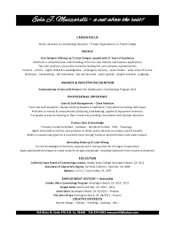 eela muzzarelli cosmetology resume