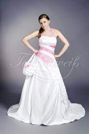 Die londoner marke ist seit 1996 auf den dancefloors und in der modeszene un Brautkleid Tw0105b Aus Satin Mit Pinken Perlen