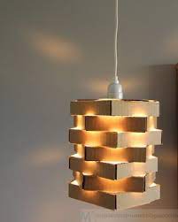 Kerajinan Tangan Dari Kardus Origami Lamp Lampu Gantung Kardus