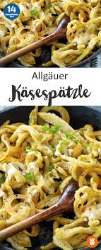 Kasespatzle Nach Allgauer Art Rezept Ww Deutschland Rezept Rezepte Kochrezepte Essen Rezepte