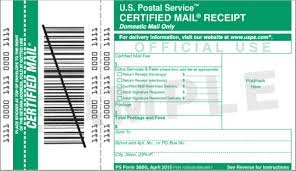 How long does it take to deliver certified mail? Certified Mail
