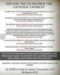 Did You Try To Destroy The Catholic Church Catholic Catholic Faith Orthodox Catholic