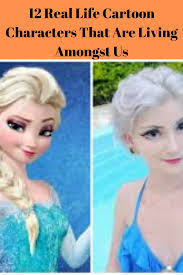 12 Real Life Cartoon Characters That Are Living Amongst Us In 2020 Celebrity Gossip Strange Photos Celebrities