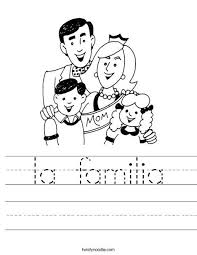 La familia ppt worksheets learny kids family familia worksheets for kids learning spanish free. La Familia Worksheet Family Coloring Pages Family Coloring Preschool Family Theme