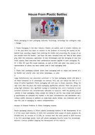 House From Plastic Bottles Plastic Bottles Beer Industry Bottle