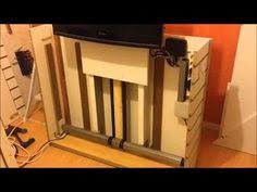 How do you attach a tv lift to a credenza? Tv Lifting Mechanisms Diy