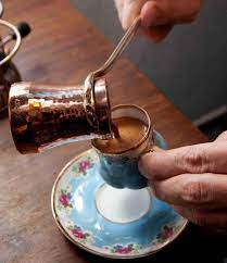 See a recent post on tumblr from @latenightsinpemberley about cezve. Turkish Coffee Wikipedia