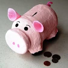Aus Recycling Materialien Eine Spardose Basteln Anleitungen Und Ideen Spardose Basteln Basteln Silvester Diy Sparschwein