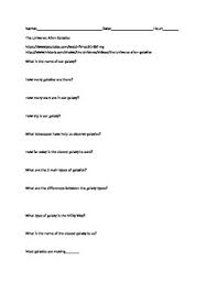 The Universe Alien Galaxies Video Questions A Galaxy Formation Video